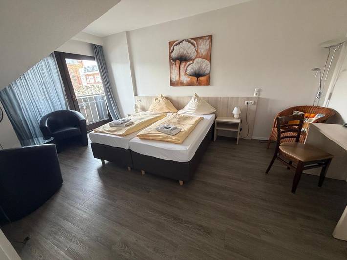 Hotel für 2 Personen, mit Terrasse und Garten sowie Ausblick in Rhede - 2