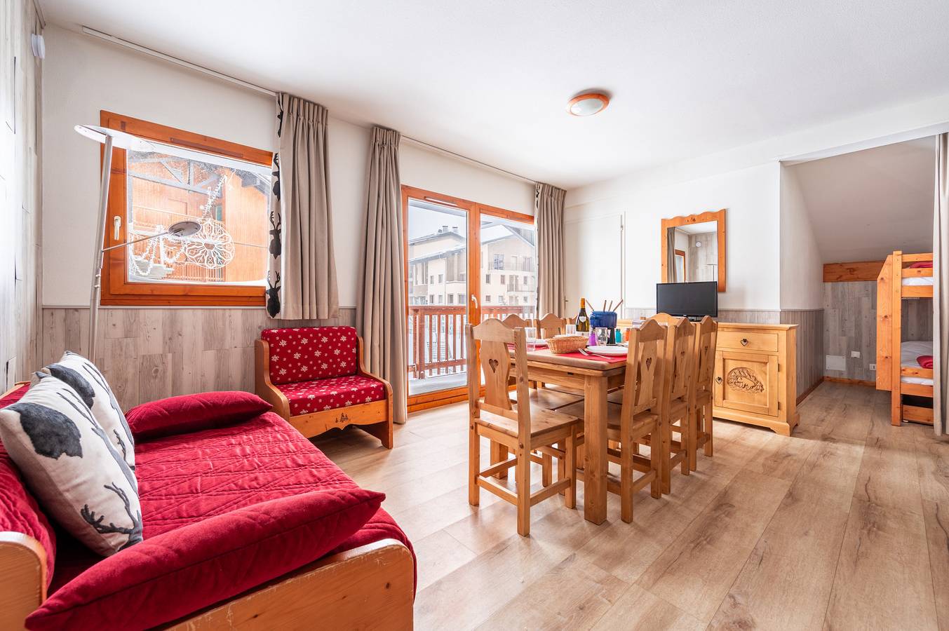 Geheel appartement, Balcons G 045 - Parc Nat. Vanoise appart. 8 pers. in Termignon, Saint-Jean-de-Maurienne regio