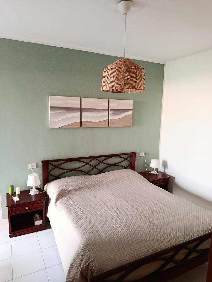 Ferienwohnung für 6 Personen, mit Balkon und Terrasse sowie Garten und Ausblick