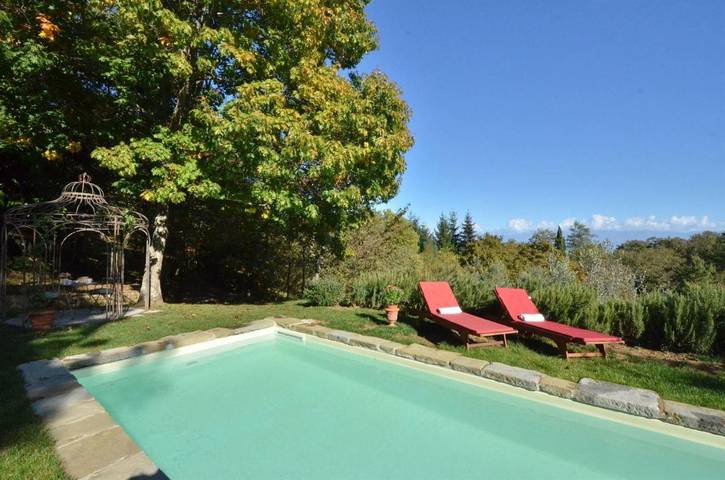 Villa per 2 persone, con Balcone e Terrazza nonché Giardino e Piscina a Montevarchi