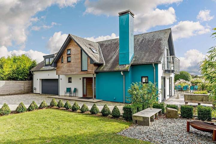 Cottage for 14 people, with hot tub and garden in Tavistock
