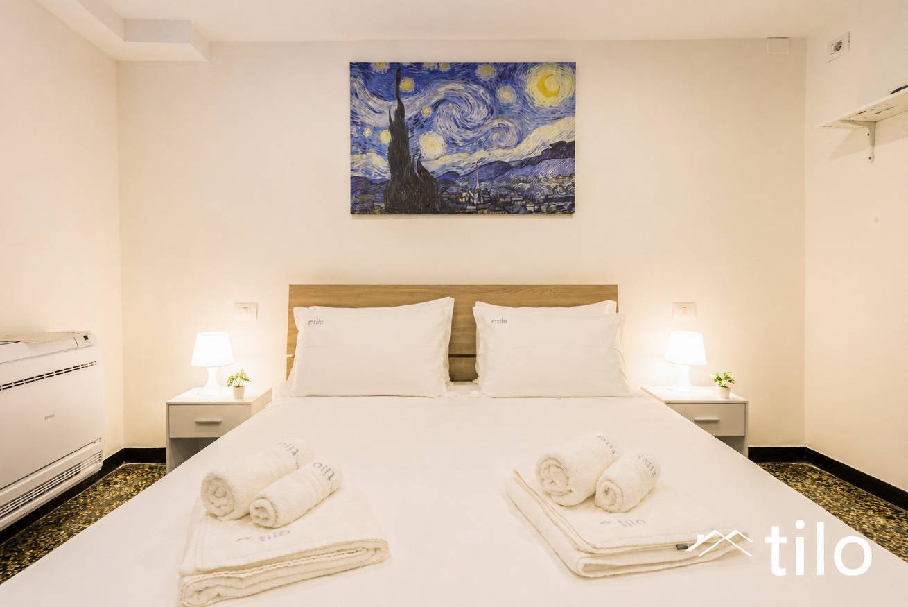 Ganze Wohnung, Aquarium 1'|1Br|A/C| Wifi|By Tilo in Genua (Stadt), Genua