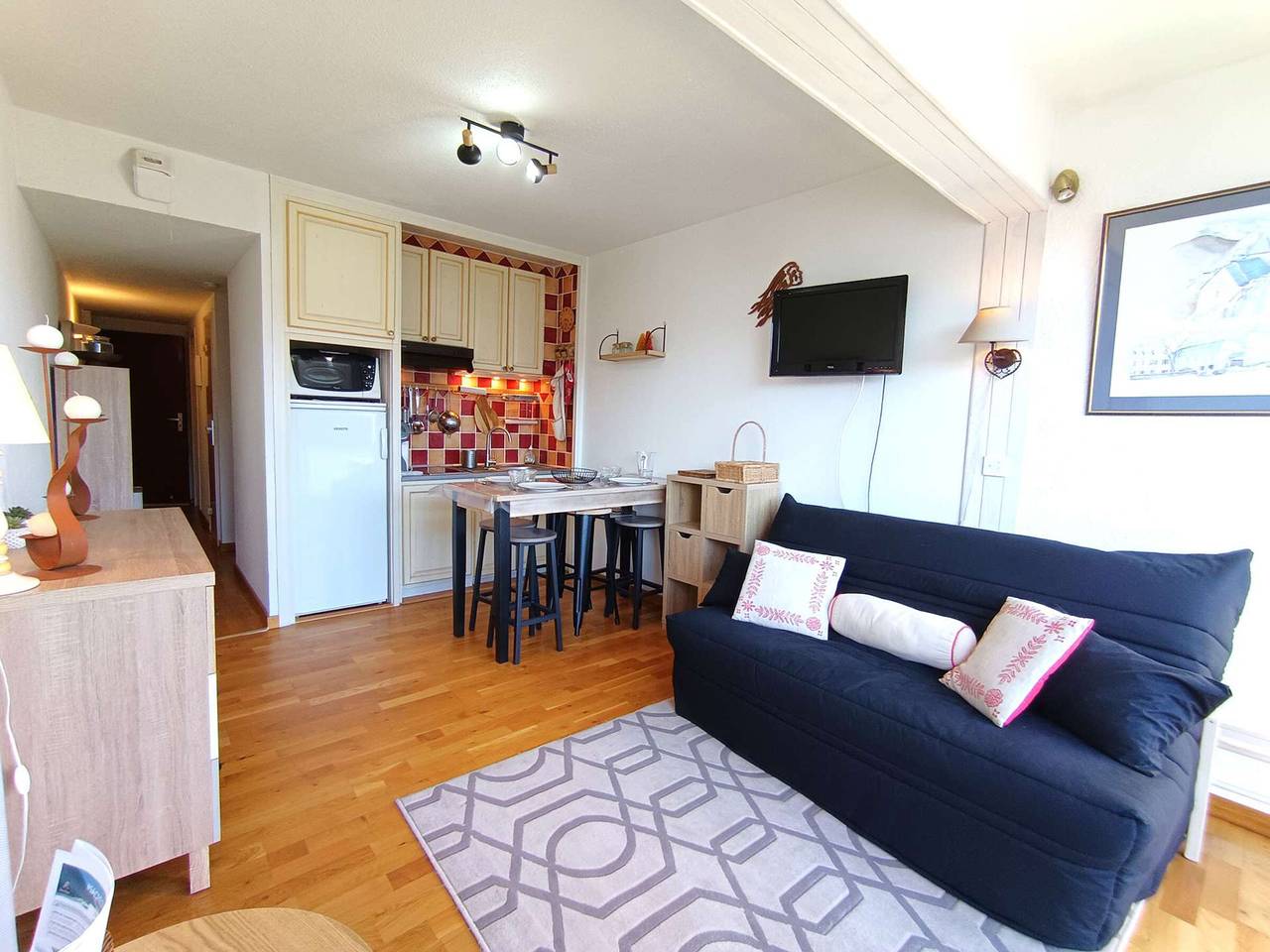 Studio entier, Studio 4 personnes avec balcon à Saint-Lary-Soulan in Saint-Lary-Soulan, Parc national des Pyrénées