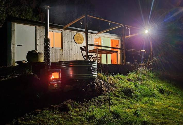 Lodge para 2 pessoas, com piscina e jardim e ainda jacuzzi no Norte