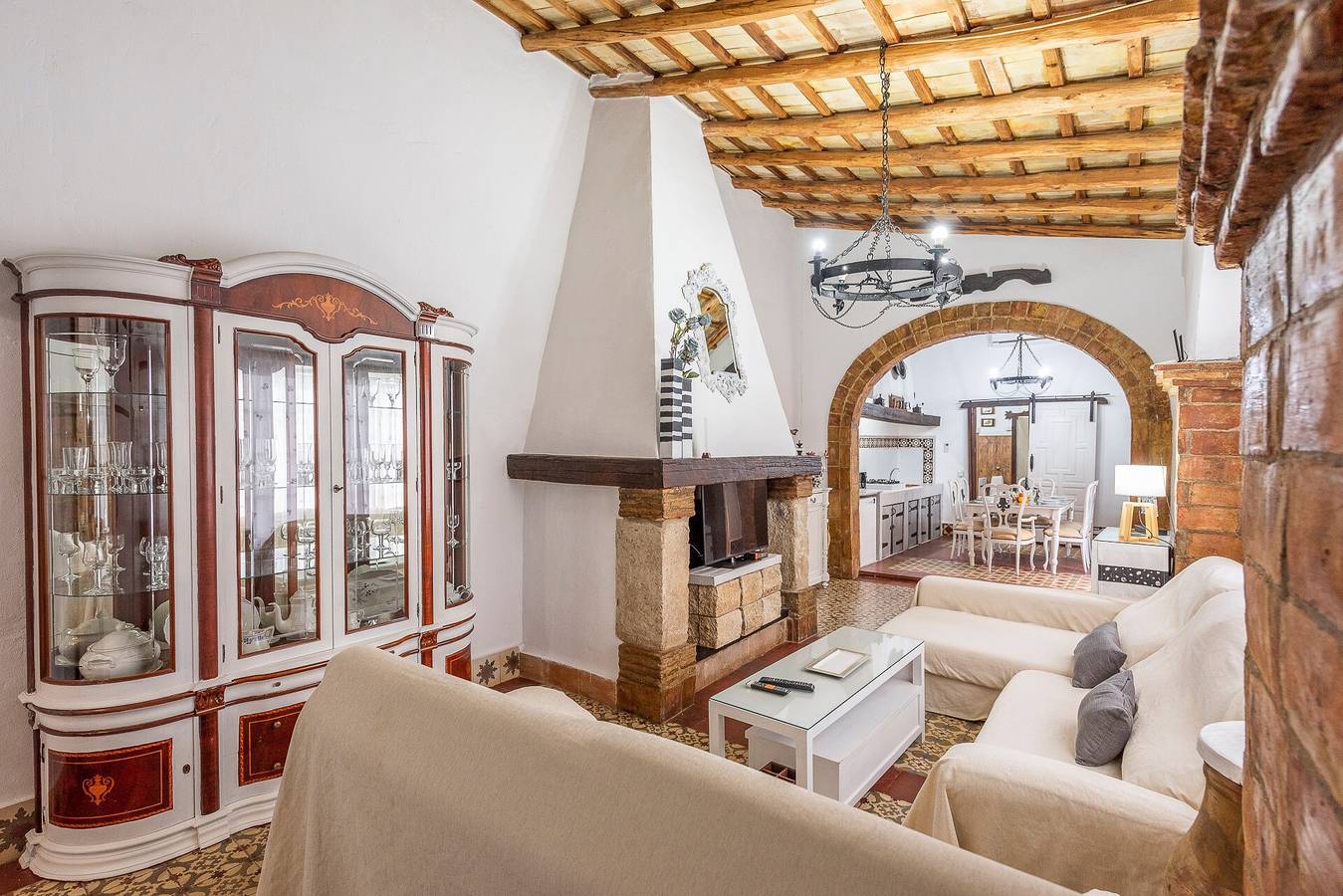 Finca 'Los Mellizos' mit privatem Pool, Wi-Fi und Klimaanlage in Peñaflor, Sevilla Provinz