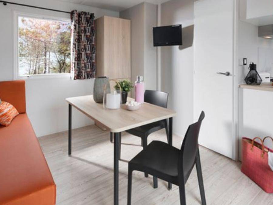 Camping Les Rives du Loup - Mobilheim 6 personen - Familiär 2 + Klimaanlage in Tourrettes-sur-Loup, Cannes und Umgebung