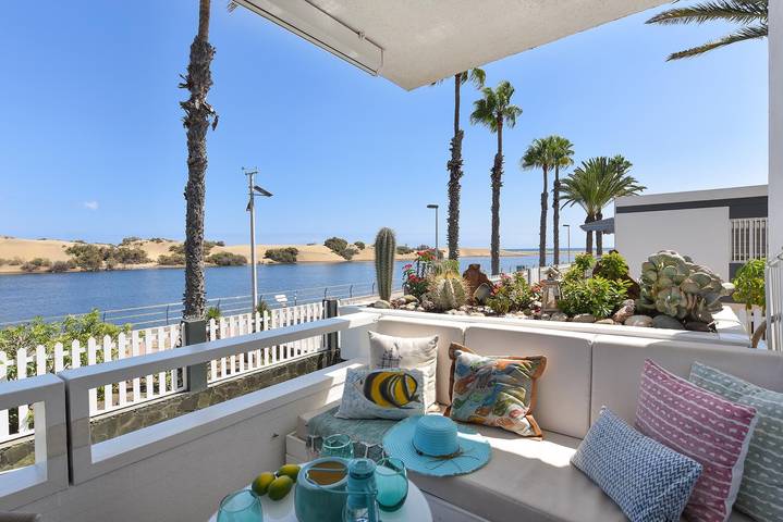 Apartamento para 4 personas, con Terraza en Meloneras