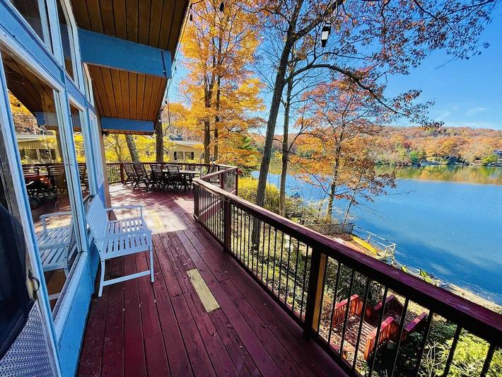 Vacation rental for 10 people, with yard, with pets in Sussex County (NJ)