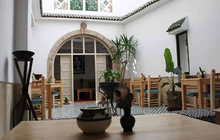Riad pour 12 personnes, avec terrasse et vue, animaux acceptés à Essaouira - 4