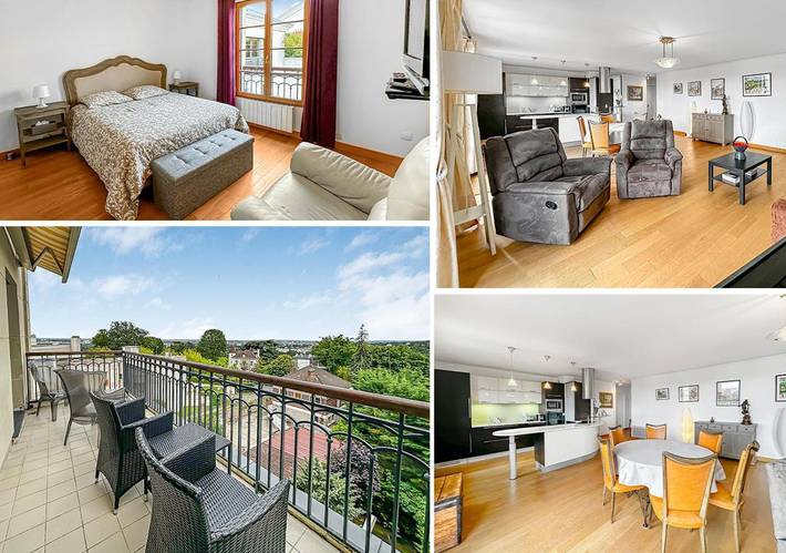 Gîte pour 6 personnes, avec vue et balcon à Le Plessis-Robinson - 3