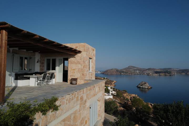 Location de vacances pour 4 personnes, avec balcon et jardin dans Patmos - 2