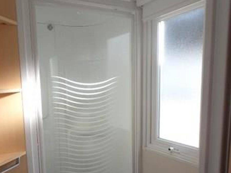 Camping La Berge Fleurie - Mobilheim 2 personen - 1 Schlafzimmer - 2 pers (Klima + Tv) in Mialet, Cevennen