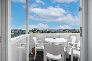 Ferienhaus mit Meerblick für 4 Personen, mit Ausblick in Henne Strand