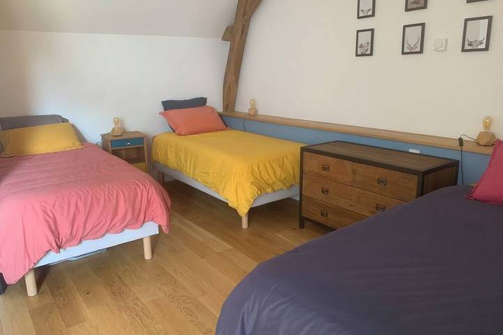 Chambre d’hôte pour 4 personnes