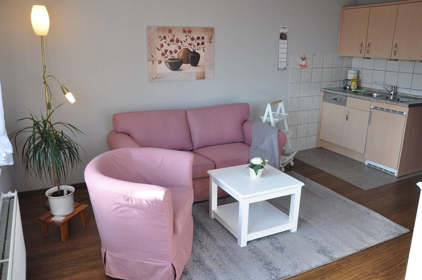 Appartement de vacances entier, "Haus Stückmark" 4 Ferienwohnungen tw. mit Meerbli in Hörnum, Sylt