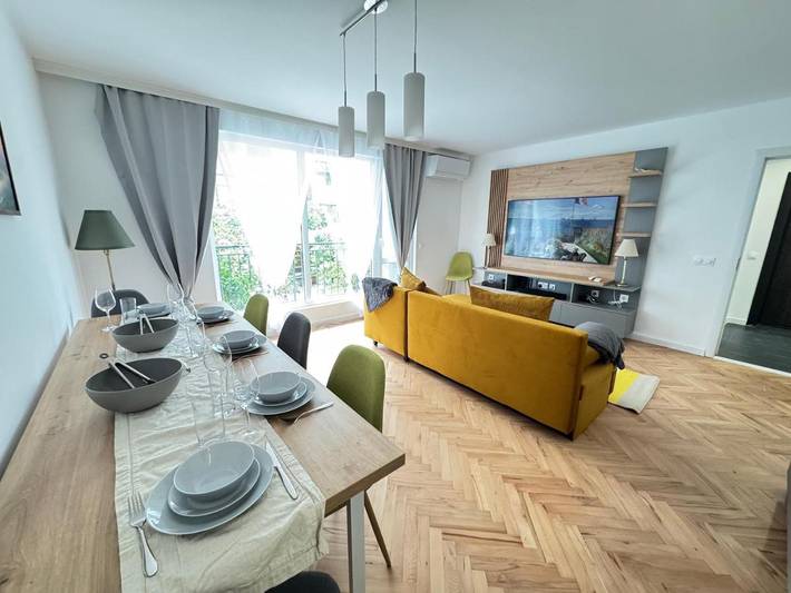 Apartament wakacyjny dla 5 osób, z Taras w Burgas