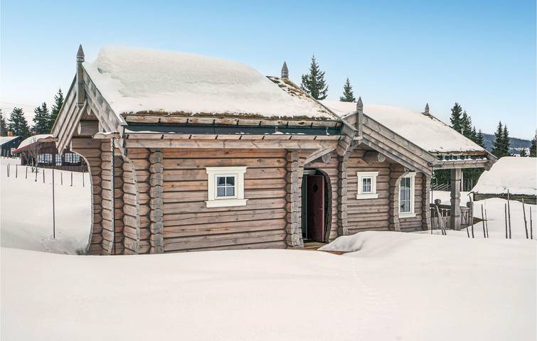 Ferienhaus für 7 Personen mit Terrasse in Sjusjoen, Ringsaker