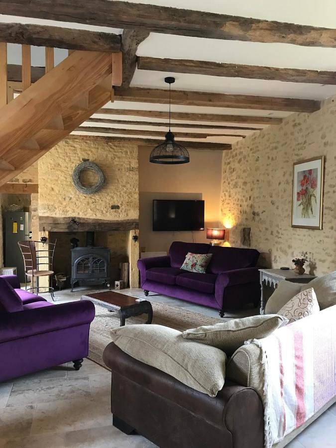 Location de vacances pour 6 personnes, avec piscine ainsi que jardin et vue, animaux acceptés à Coux-et-Bigaroque - 3