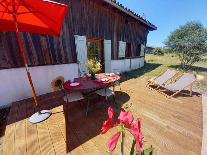 Location de vacances pour 4 personnes, avec terrasse à Bélis - 3