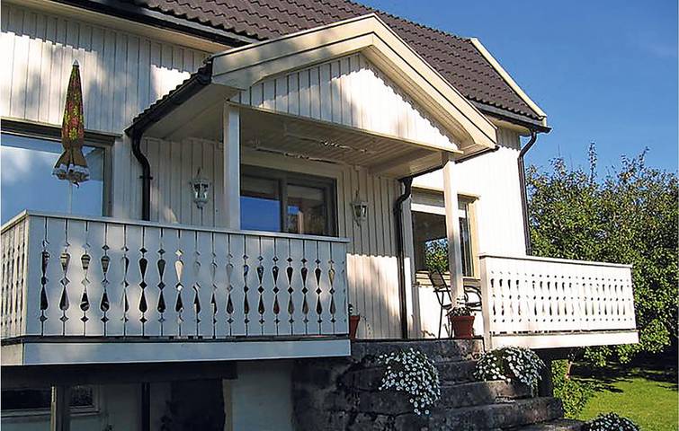 Ferienhaus für 7 Personen mit Terrasse in Bygland