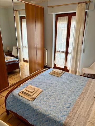 Ferienwohnung für 3 Personen, mit Garten und Balkon am Bolsenasee
