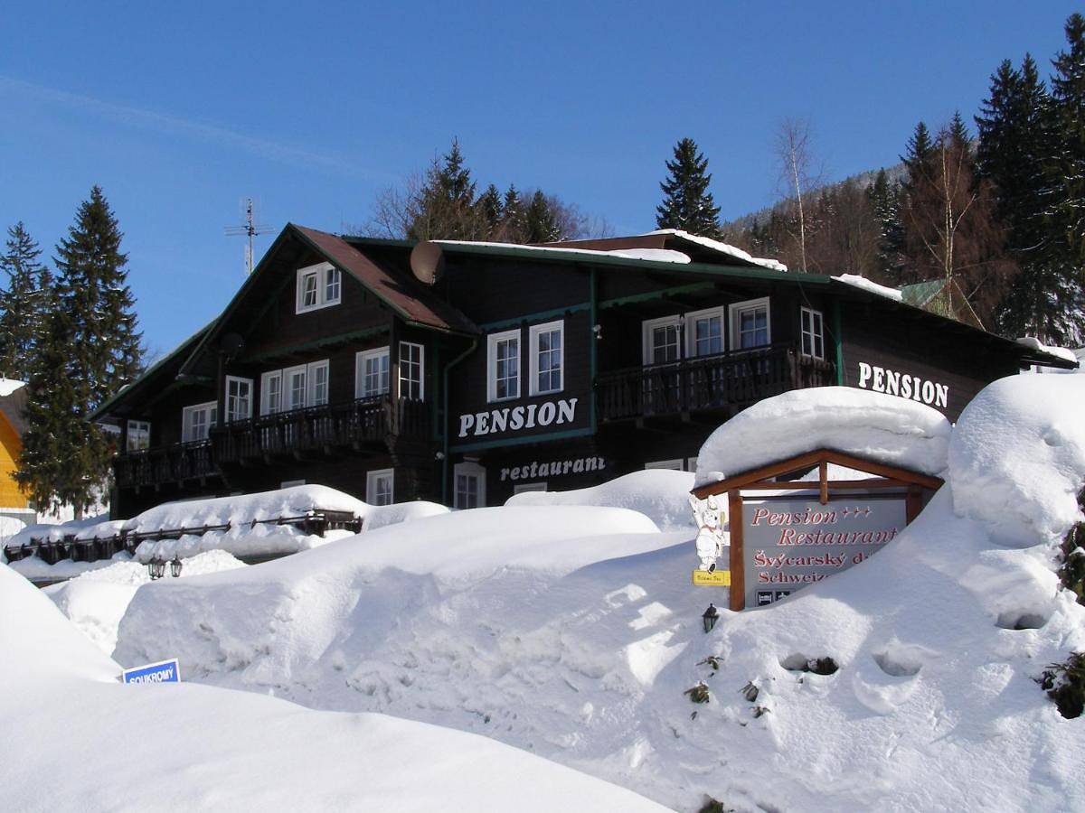 Pension Švýcarský dům Špindlerův Mlýn in Spindlermühle, Region Trautenau