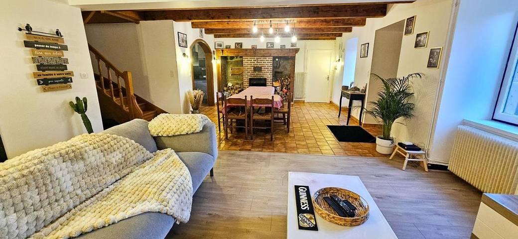 Maison de vacances pour 10 personnes, avec jardin