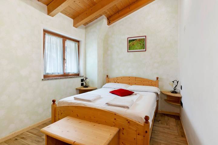 Zimmer 'Agritur Dalcastagnè Papavero' mit Bergblick, Gemeinschaftsterrasse und Wlan in Torcegno, Valsugana