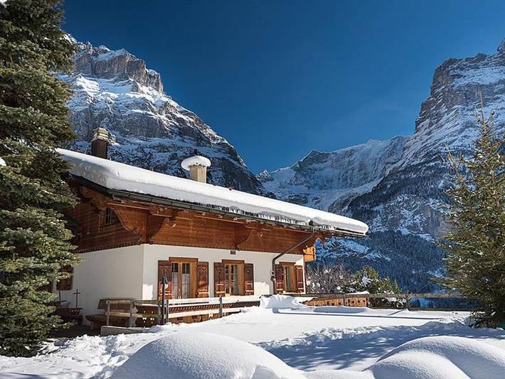Apartamento para 2 personas, con Terraza además de Jardín y Vistas en Grindelwald