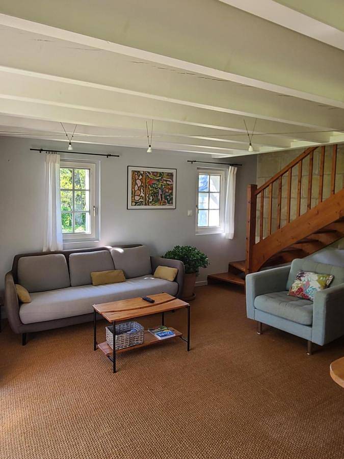 Location de vacances pour 4 personnes, avec piscine ainsi que jardin et vue à Villandry - 4