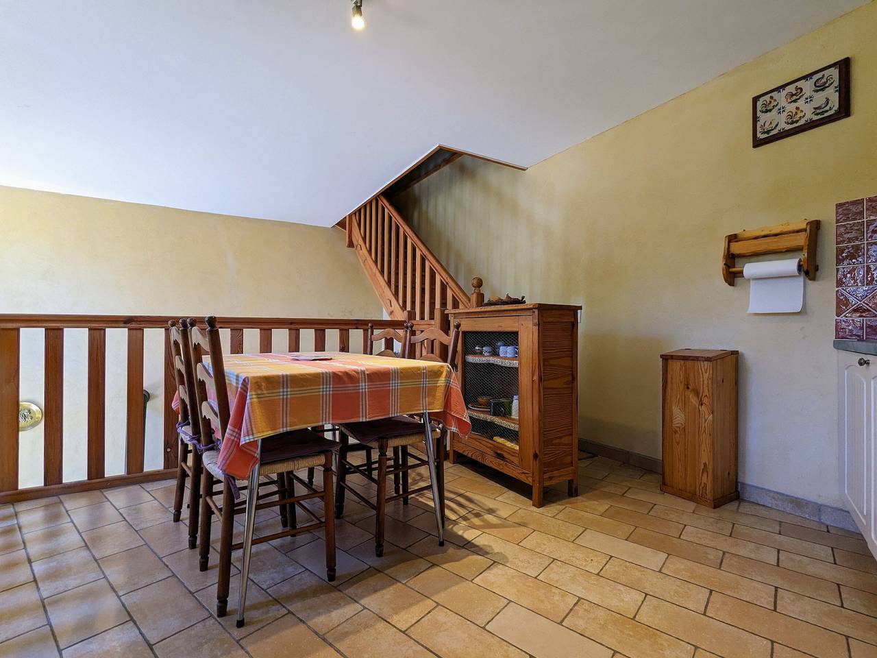 Maison restaurée proche nature avec terrasse et poêle à bois, près du Puy-en-Velay in Le Brignon, Haute-Loire