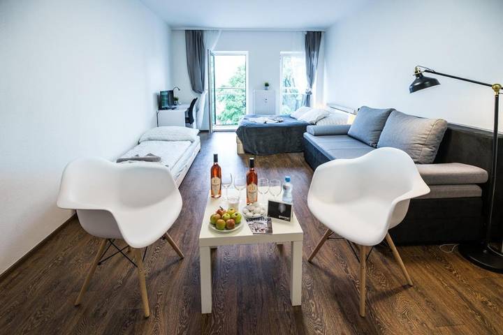 Ferienwohnung für 5 Personen, mit Terrasse und Ausblick, mit Haustier - 1