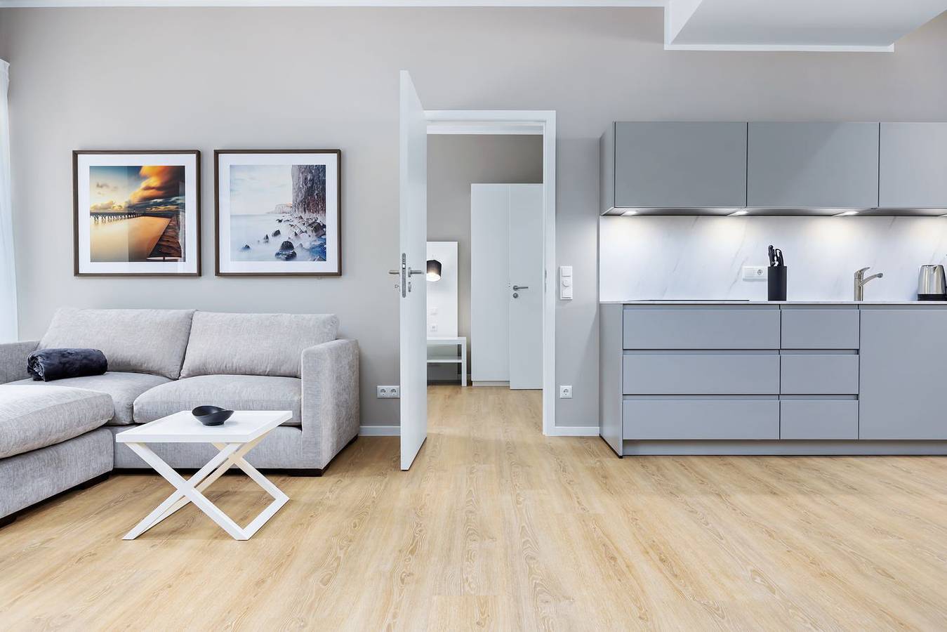 Ganze Wohnung, Großzügiges, modernes Ferienapartment an der Ostsee mit Terrasse und zwei Bädern in Prora, Bergen auf Rügen und Umgebung