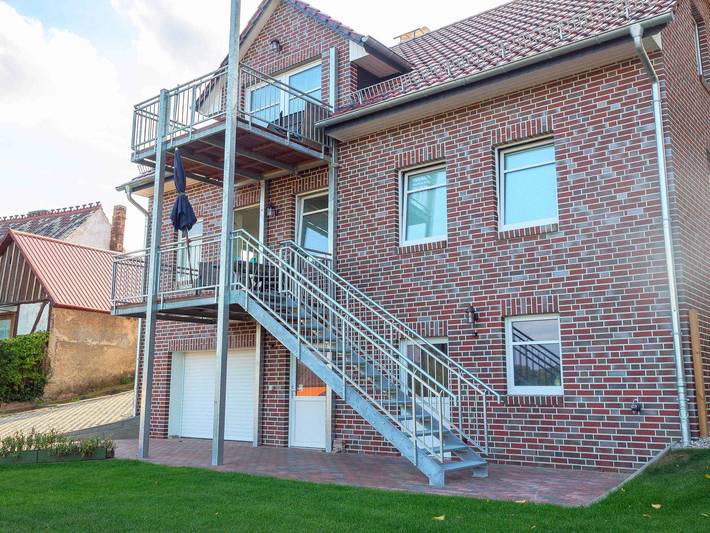 Ferienwohnung für 5 Personen, mit Balkon und Garten sowie Sauna und Seeblick im Ruppiner Land - 2