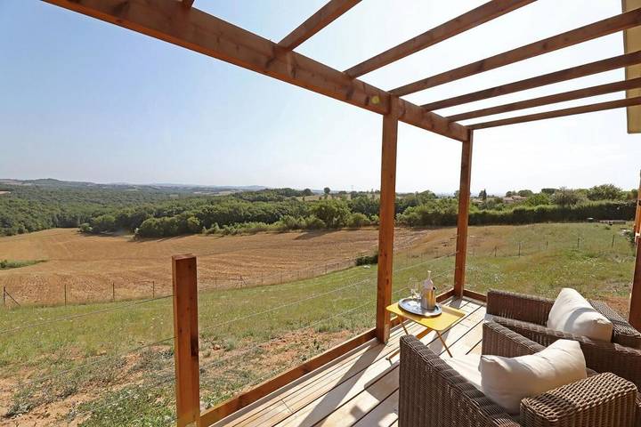 Gîte pour 2 personnes, avec vue et terrasse, animaux acceptés à Cagnac-les-Mines - 3