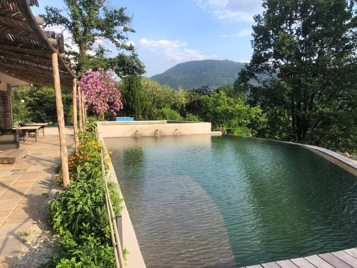 Ferienwohnung für 3 Personen, mit Ausblick und Seeblick sowie Pool und Garten in Comune di Luino - 2