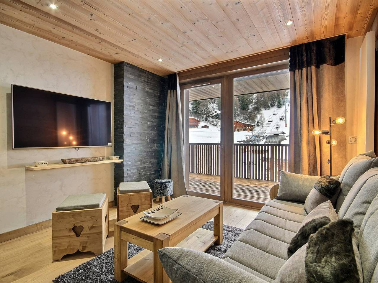 Appartement entier, Magnifique appartement neuf avec grande terrasse et parking, Plagne 1800 in La Plagne, La Plagne-Tarentaise