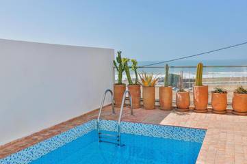 Chambre d’hôte pour 2 personnes, avec piscine et terrasse dans Aftas Imsouane