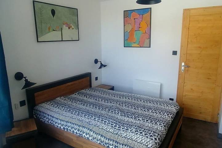Ganze Wohnung, Wohnung 4/6 Personen 40m2 am Fuße der Pisten nach Süden 4 fl. Oder Les Menuires in Les Menuires, Saint-Martin-de-Belleville