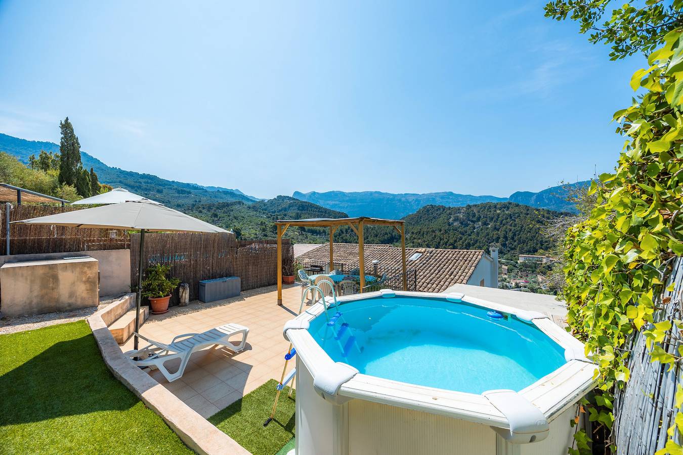 Hel lejlighed, Apartment 'Sa Torreta Luxury Views' with Sea View, Private Terrace and Wi-Fi in Port de Sóller, Sóller