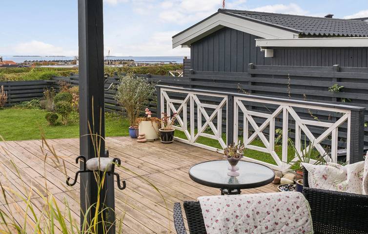 Ferienhaus mit Meerblick für 4 Personen, mit Terrasse und Garten auf Seeland - 3