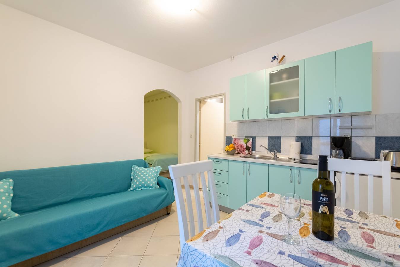 Entire apartment, Studio flat with terrace Stari Grad, Hvar As-8726-d in Stari Grad, Hvar
