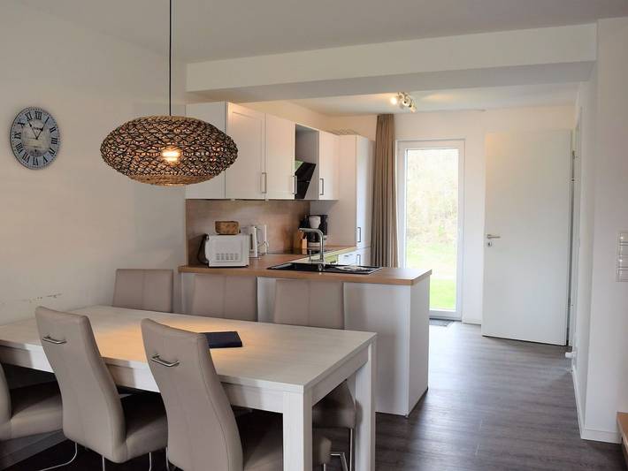 Ferienhaus mit Meerblick für 6 Personen, mit Terrasse, mit Haustier in Schillig