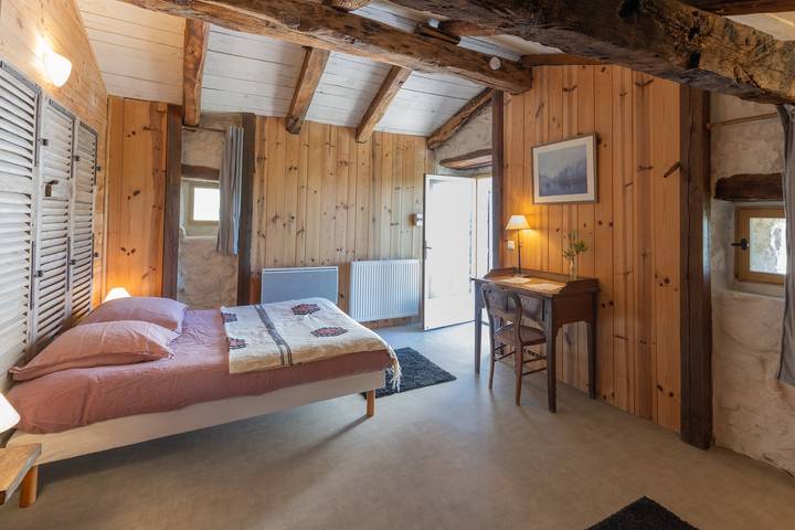 Camera 'La Ferme De Chalas - Tanargue' con piscina condivisa, terrazza condivisa e Wi-Fi in Valgorge, Parc naturel régional des Monts d'Ardèche