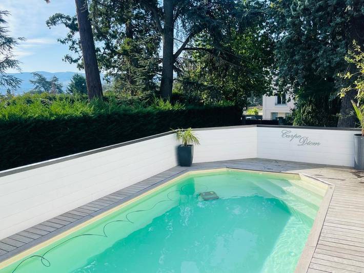 Chambre d’hôte pour 2 personnes, avec Terrasse ainsi que Jardin et Piscine dans la Loire - 4