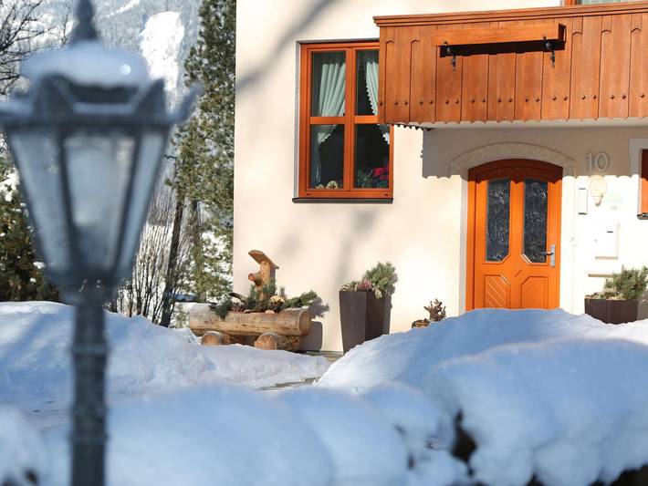 Hütte für 3 Personen, mit Garten und Balkon in Haus - 3