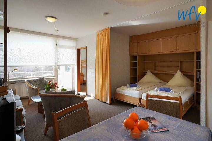 Ferienwohnung für 4 Personen, mit Balkon auf den Ostfriesische Inseln - 4