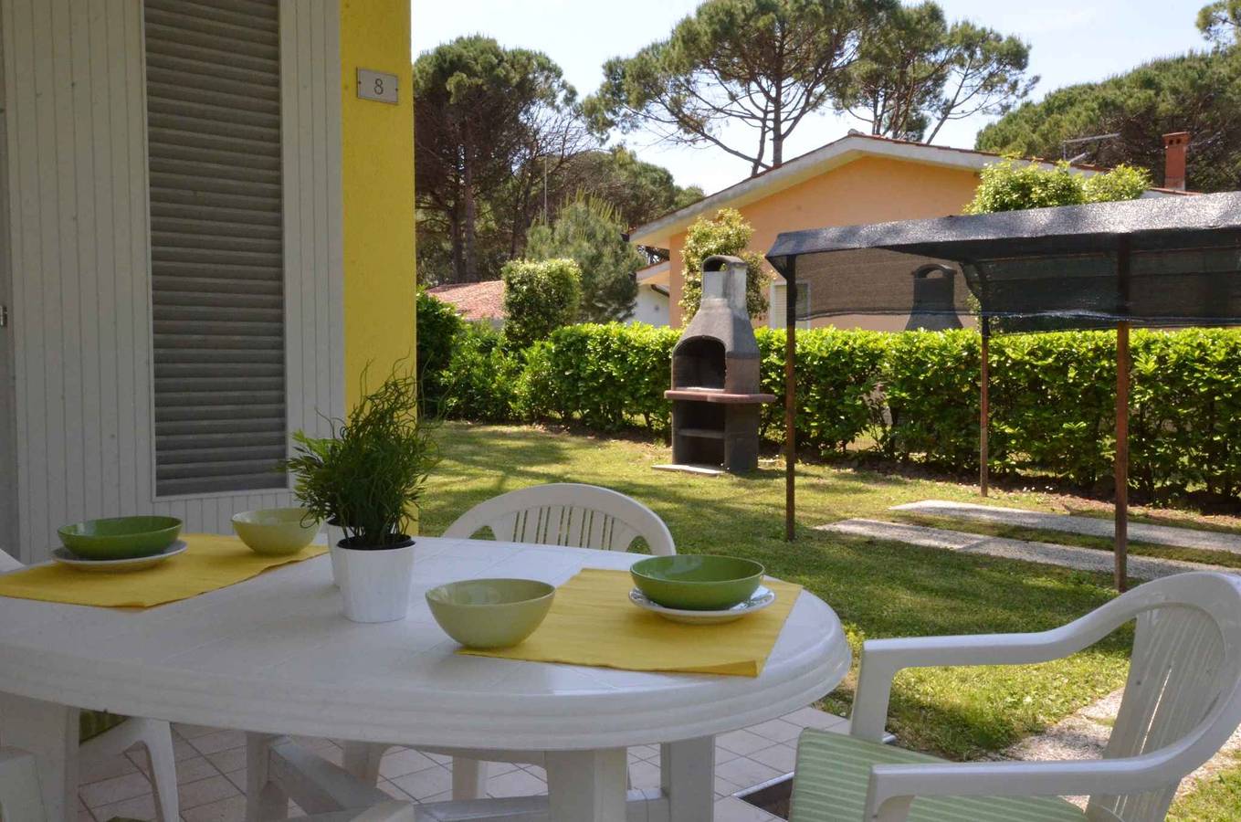 Bungalow mit Privatgarten und Klimaanlage  in Bibione, Venedig Provinz