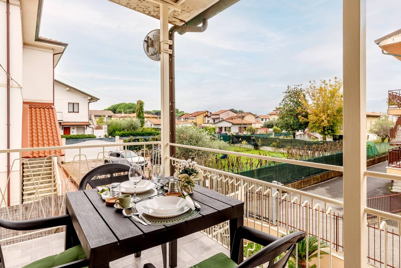 Ferienhaus 'Mini Appartamento 1' mit privater Terrasse, Wi-Fi und Klimaanlage in Massa, Italienische Riviera