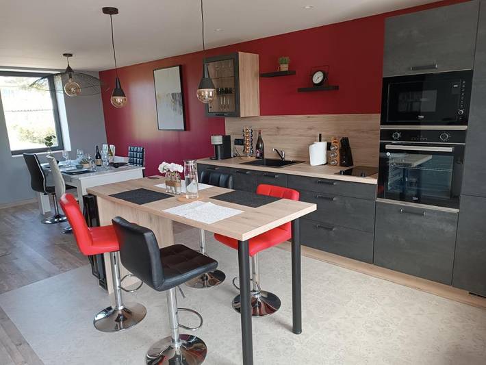 Appartement de vacances pour 4 personnes, avec vue et terrasse